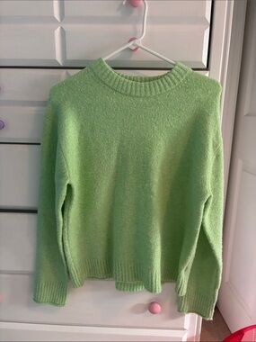 American Eagle Soft Crewneck Women's Sweater in Light Green